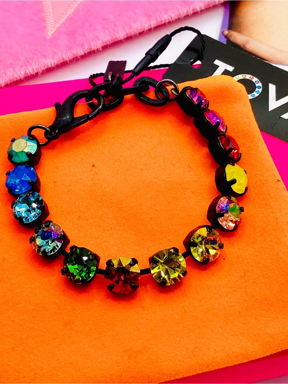 TOVA Izzy bracelet in Smutt Rainbow